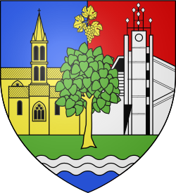 Blason ville fr Jouy-le-Moutier (Val-d'Oise)